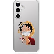 Multitronic Samsung Galaxy A25 Uyumlu Monkey D. Luffy Tasarım Baskılı Şeffaf Kılıf, strlghta25037
