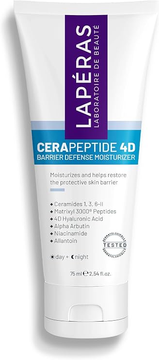 Seramid Peptit Yüz Kremi Bariyer Onarıcı Yoğun Nemlendirici Kırışıklık Karşıtı 4D Hyaluronik Asit