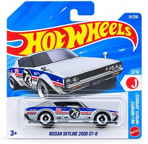 Hot Wheels Tekli Arabalar NISSAN SKYLINE 2000GT-R JJL68