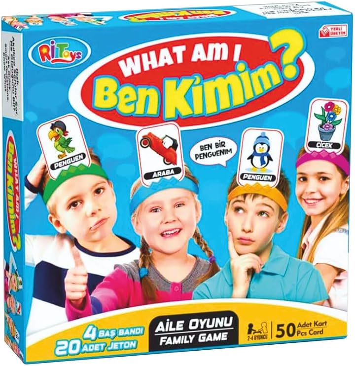 Ritoys Ben Kimim? Ben Neyim? (What Am I?) Kutu Oyunu 8681049073020