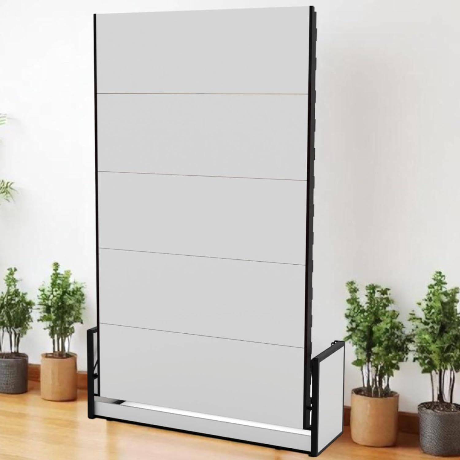 Murphy Bed - Studio Vertical Wall Bed - Fold Up - Space Saving Folding Bed Frame - Pull Down (140 cm x 200 cm)