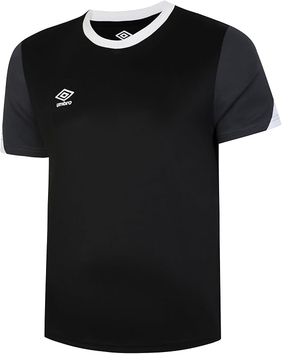 Umbro Mens Total Training Jersey (XXL) (Black/White/Carbon)