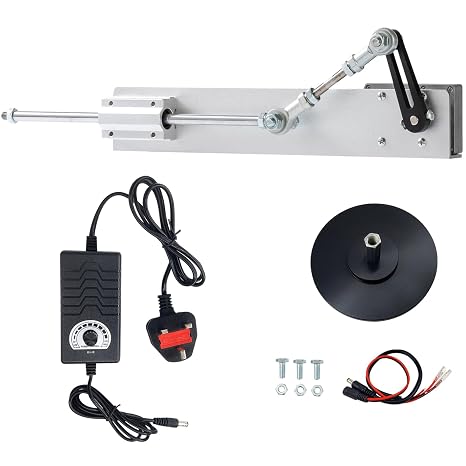 JQDML 3-40lbs Thrust Reciprocating Cycle Linear Actuator 24V Max 120RPM