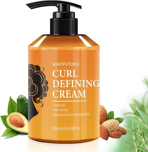 Curls and Waves Activator - Cream to Define Soft and Voluminous Curls - Controls Frizz - Suitable Curly Method - 280ml