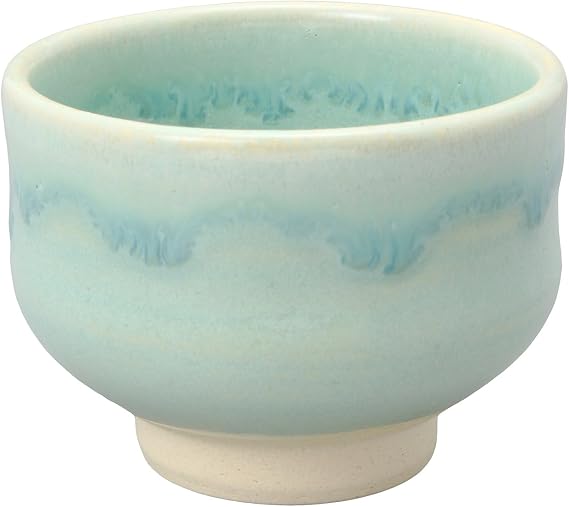 Kyo Ware G10-1-1 Kiyomizu Ware Rinzan Kiln Guinomi, Sunflower Glaze
