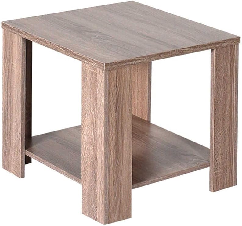 Adore Mobilya New Line Köşe Sehpa - Latte 50x48x50 cm (GxYxD)
