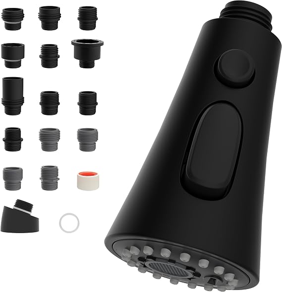 Hibbent Removable Kitchen Tap Replacement Head, Spare Parts Kitchen Tap