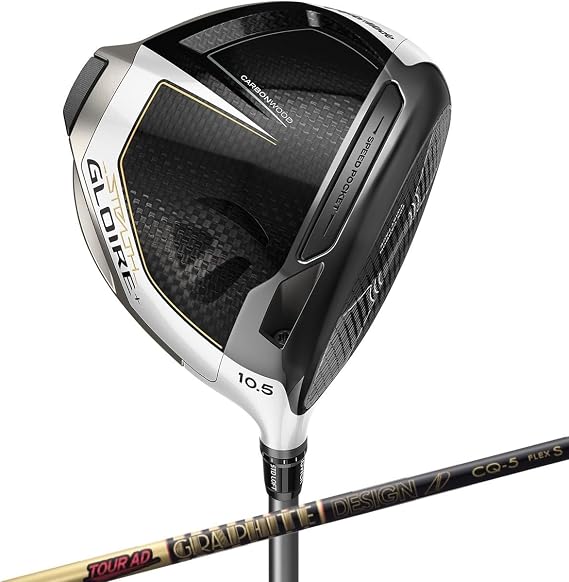 TaylorMade Tour AD CQ-5 TMSS STEALTH GLOIRE+DR Golf Club Driver, Men's Stealth Glory Plus Driver Shaft
