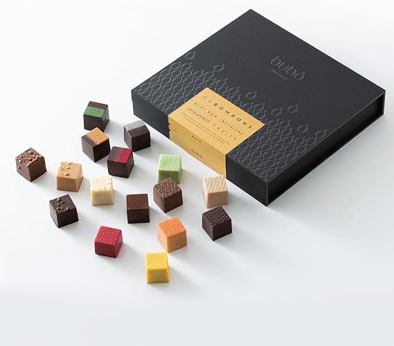 Bubo Barcelona Cube Bonbon Assorted 16 Types