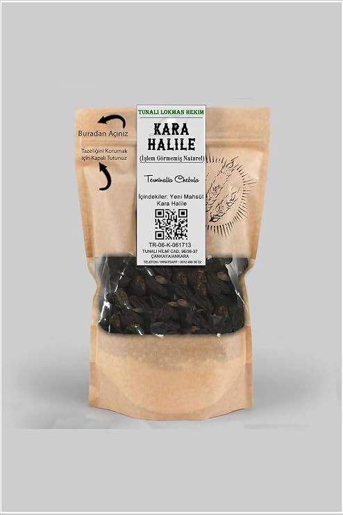 Tunalı Lokman Hekim Kara Halile 200 Gr