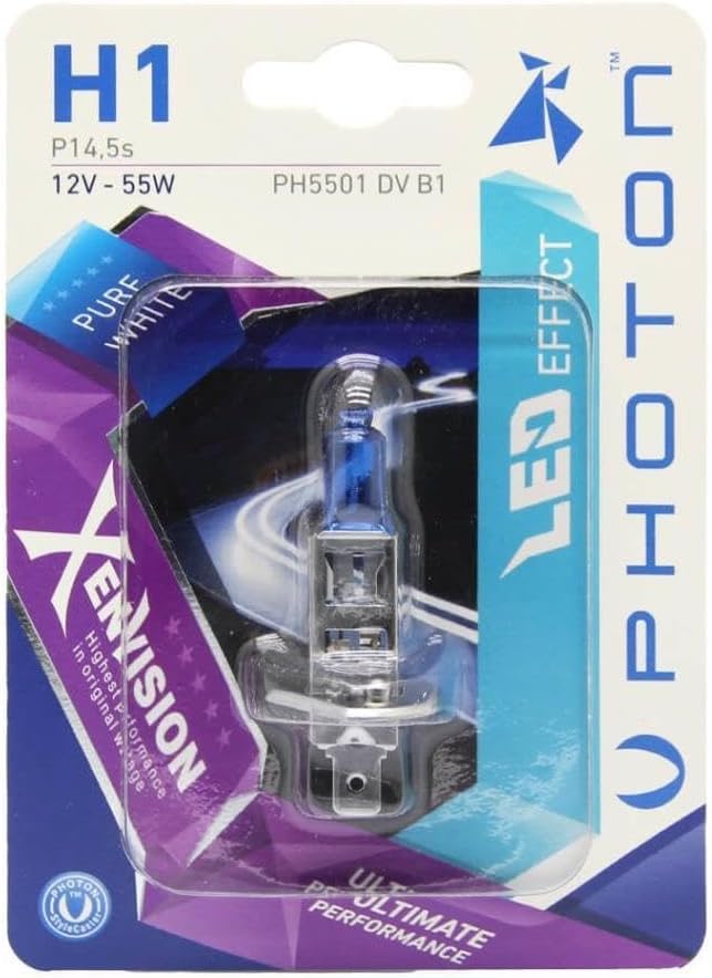 Photon Diamond Xen Vision 12V Beyaz Ampul H1