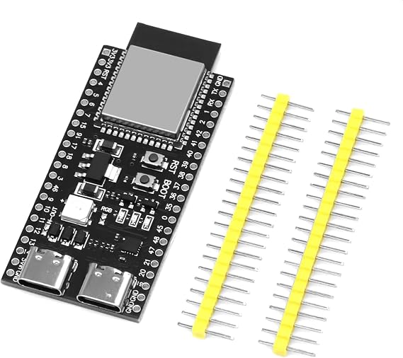 Binghe ESP S3 Development Board ESP S3-1 with ESP-1-N16R8 module with WiFi, Bluetooth 5.0 16M external flash expansion 8M PSRAM Type-C interface Compatible with Arduino