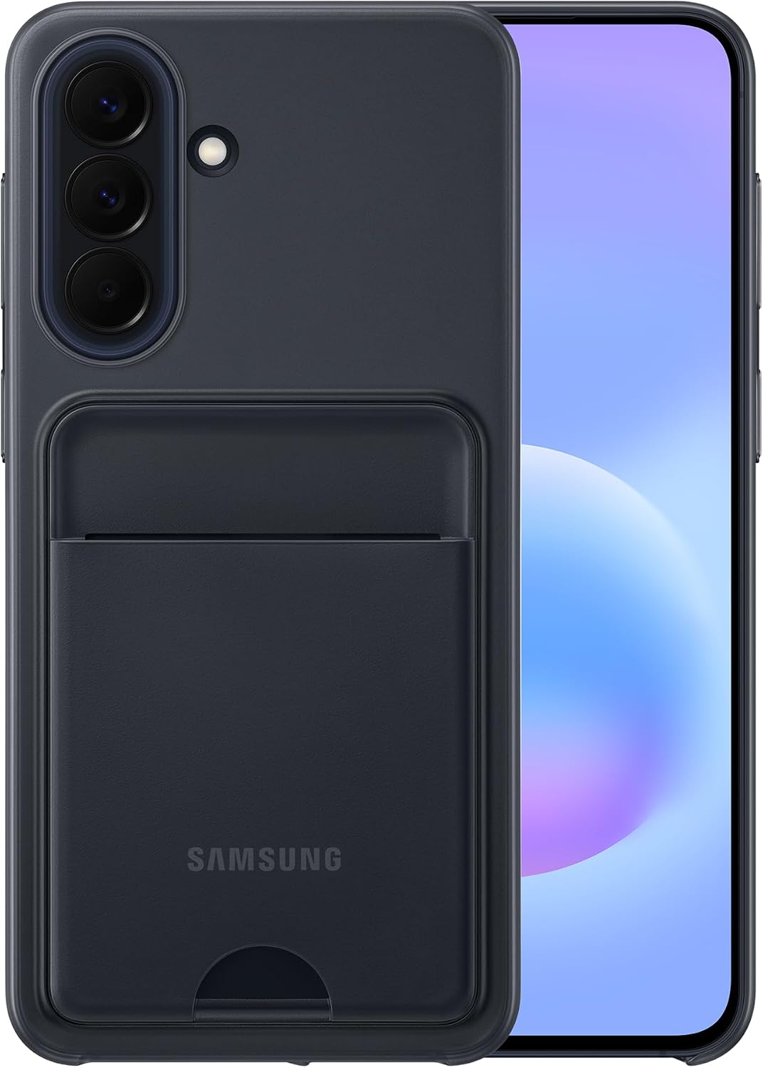 Galaxy A57 Kart Bölmeli - Siyah