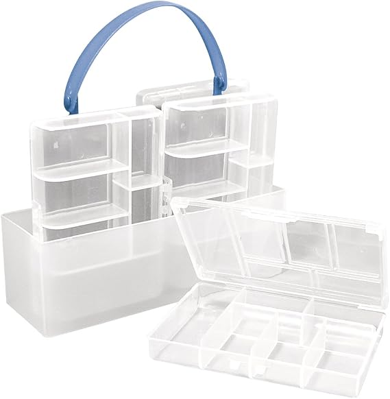 RAYHER 8915800 Sorting Box – 4 Small Boxes
