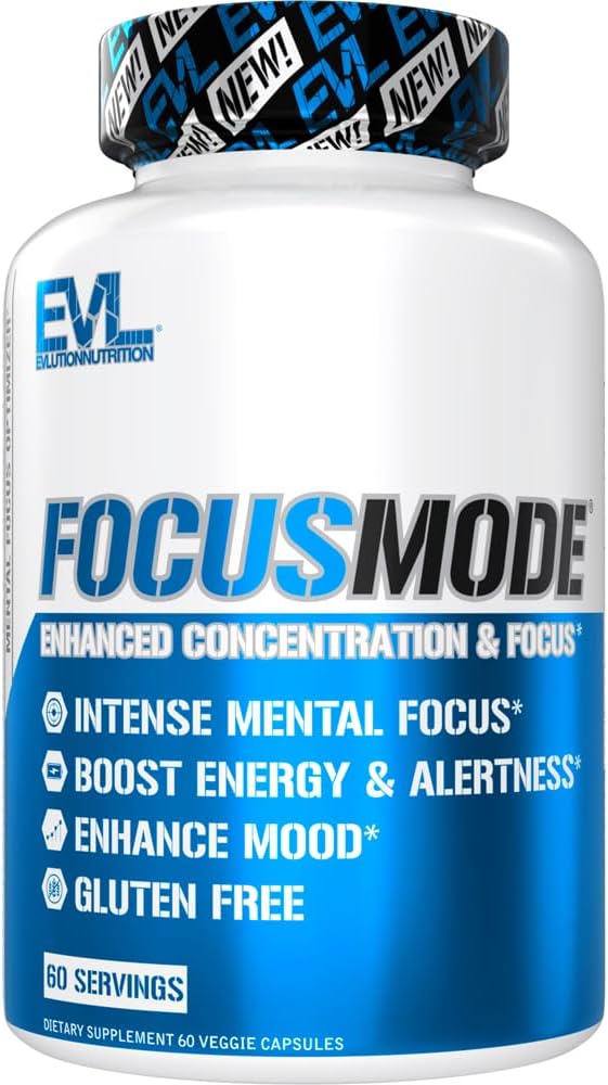 FocusMode®, 60 Veggie Capsules, EVLution Nutrition