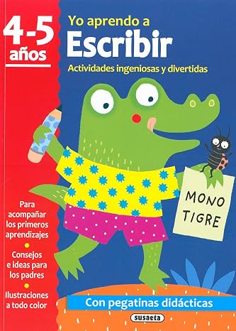 Susaeta - Escritura 4-5 años (Yo aprendo)