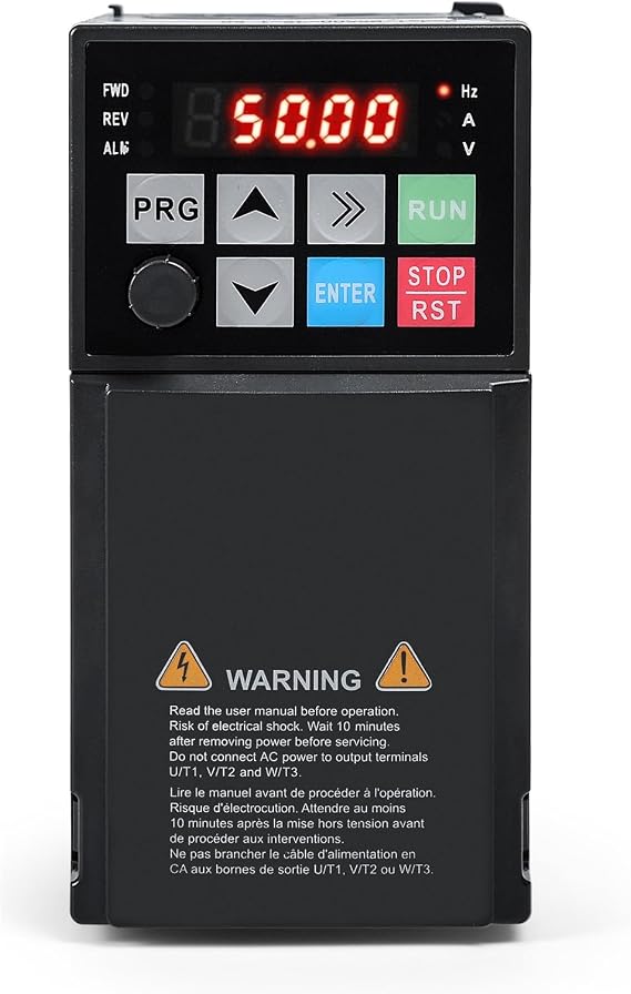 DEWIN Inverter for Three Phase Motors 2.2 KW, Variable Frequency Controller
