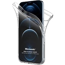 Microsonic Apple iPhone 14 Pro Max Case 6 Sides Full Protection 360 Clear Soft Transparent [IPhone 14 Pro Max Compatible Case - Transparent]