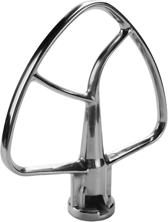 Kitchen Aid Stainless Steel Flat Beater 4.5Qt-5Qt Tilt Stand Mixer Attachment for Kitchen Bake Accessories