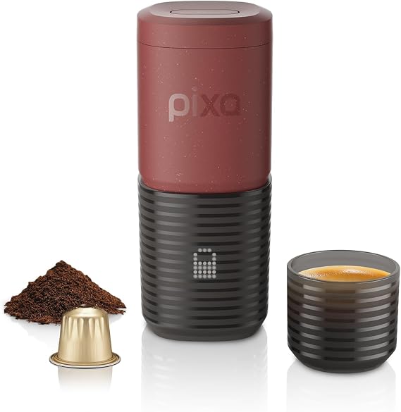 WACACO Pixapresso Espresso Makinesi Elektrikli ve Taşınabilir (Tuscan