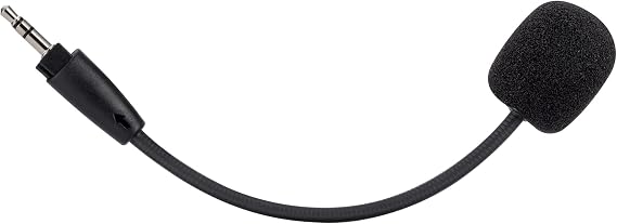 Alphatec Replacement Game Mic for Corsair HS35 & HS45 Series Stereo Gaming Headset on PS4 PS5 Xbox One PC, 3.5mm Detachable Boom Microphone Noise Cancelling