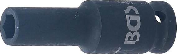 BGS 7210 | Impact Socket Hexagon, deep | 12.5 mm (1/2") Drive | 10 mm