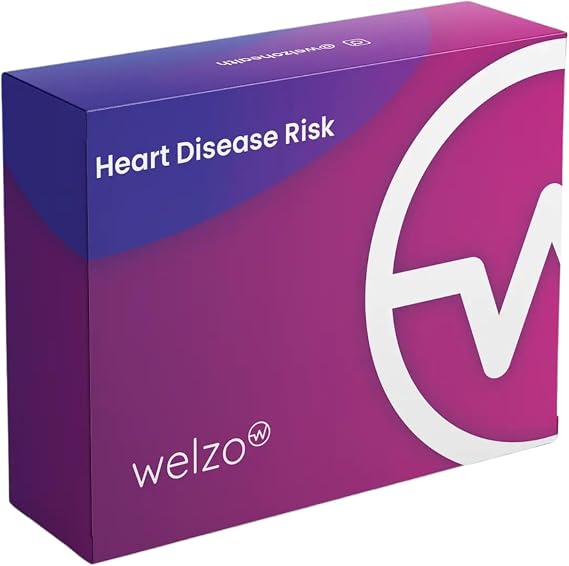 Welzo Heart Disease Risk Health Test | Blood Type Test | Personalized Report | Results in 48hrs