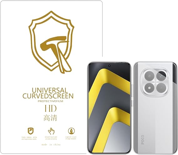 Microcase Xiaomi Poco M8 Pro ile Uyumlu Full Tpu Nano Arka Ekran Koruma Filmi - EKM102