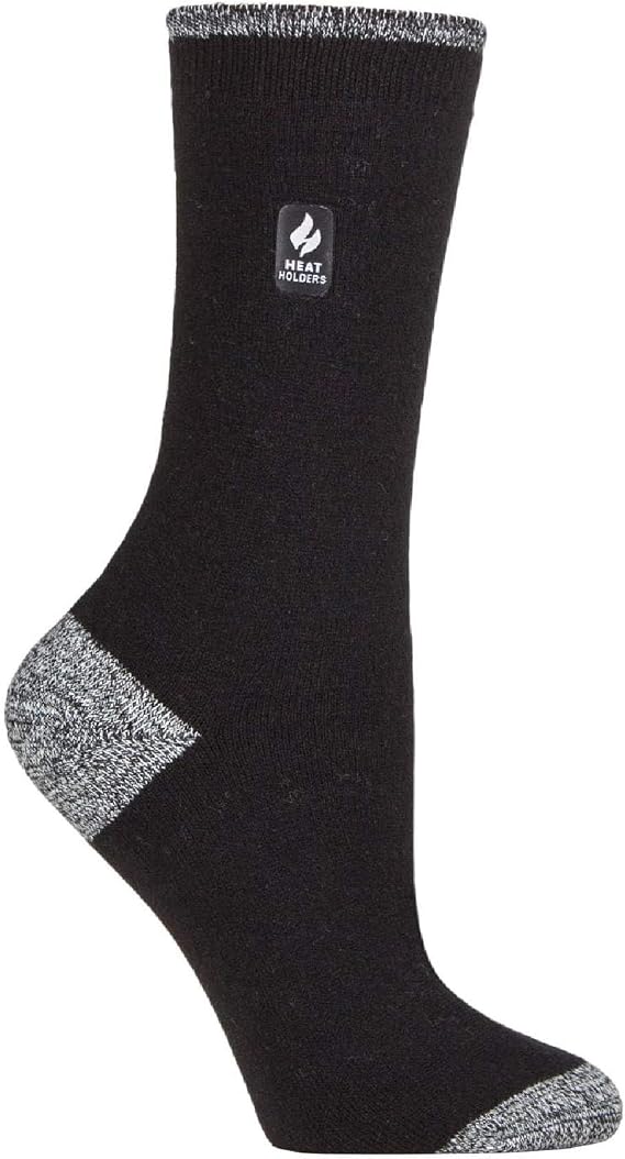 HEAT HOLDERS Ultra Lite - Ladies Thin Lightweight 1.0 TOG Winter Warm Casual Thermal Dress Socks