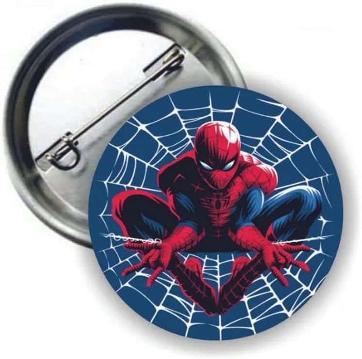 Spiderman Örümcek Adam Button Rozet, TYBV7FGUNQ435WLY08