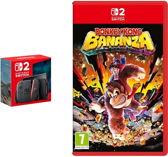 Nintendo Switch 2 Console + Nintendo Switch 2 Donkey Kong Bananza