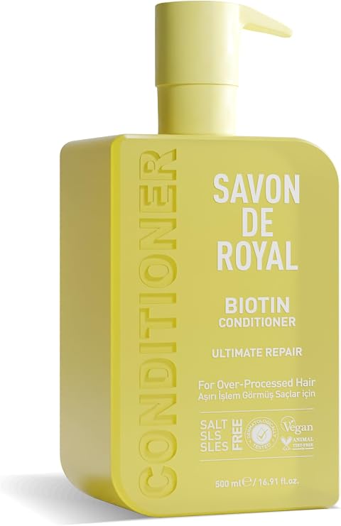 Savon De Royal Miracle Saç Kremi 500 ml | Aşırı Işlem Görmüş Saçlar | Onarım Uzmanı | Biotin