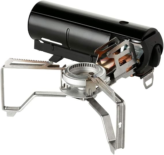 Snow Peak's Home & Camp Burner, Designed in Japan, Lifetime Product Guarantee, Lightweight and Compact for Camping, Stable Base for Cooking