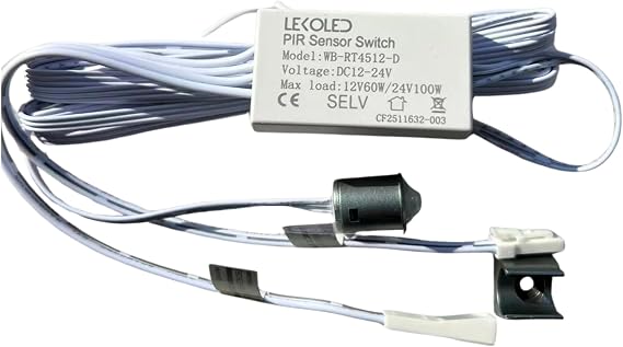 PIR SENSOR MOBİLYA DOLAP 12-24V 5A [Enerji Sınıfı A]