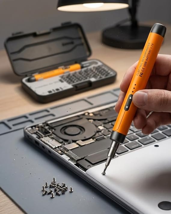 YamanHobi 3.7V Li Pil Elektrikli Tornavida Seti 1100 Devir Hassas Onarım Aleti