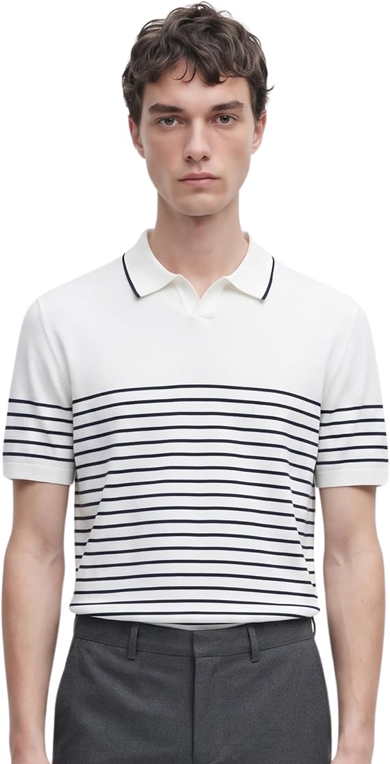 Anthony Jackson Premium Erkek Triko Polo Tişört Emiliano