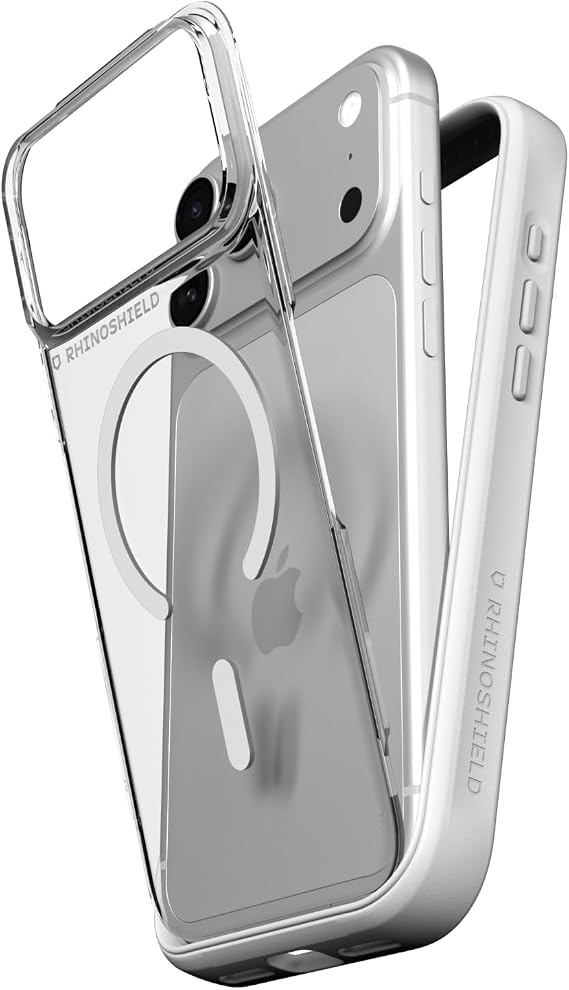 RHINOSHIELD Mod NX MagSafe Compatible Case for iPhone 17 Pro Max White