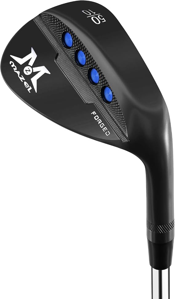MAZEL Men’s Golf Wedges 48 50 52 54 56 58 60D Steel Sand Wedge Right-Handed