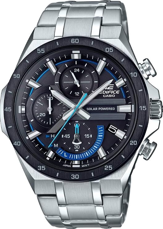Casio EQS-920DB-1BVUDF Kol Saati, Edifice, Analog, Gri-Siyah, Erkek