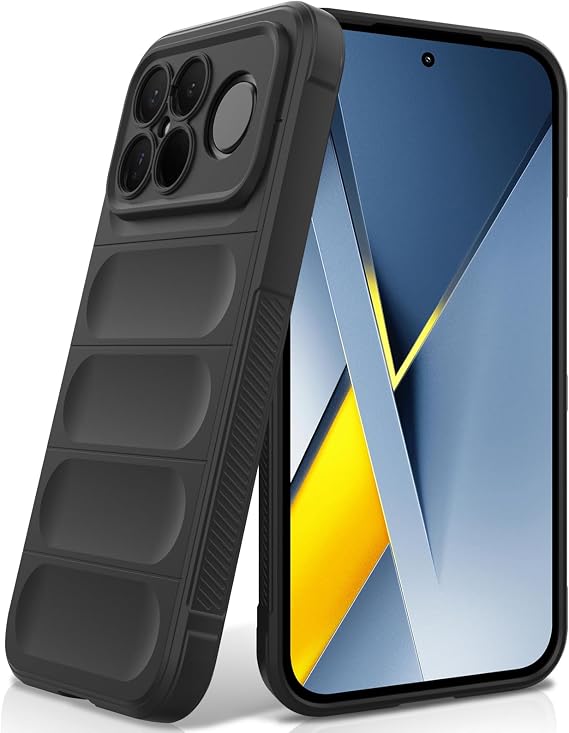 Silicone Case for Xiaomi Poco F8 Ultra, Black
