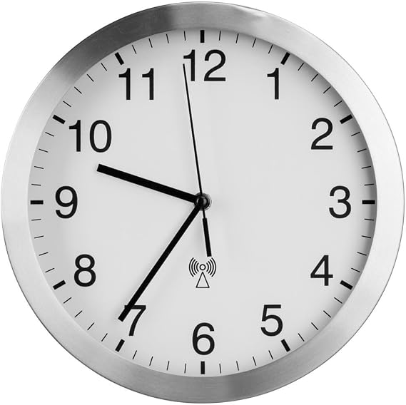 TFA 98.1091 Radio Wall Clock Lausanne (White)