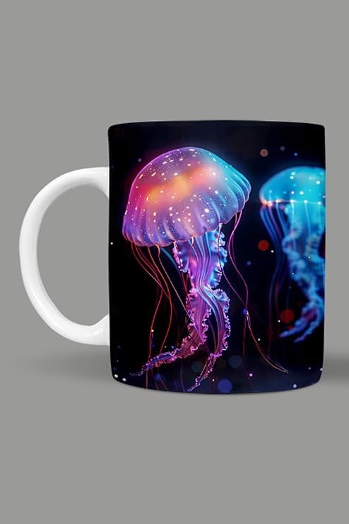 3 Boyutlu Renkler Temalı Kupa, 330 ml, Beyaz FIZELLO-MUG-062-colorful-3d FIZELLO-MUG-062-colorful-3d
