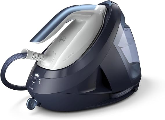 PHILIPS PerfectCare Buhar Kazanlı Ütü 8000 Serisi, 600g Şok Buhar, 170g/dk Sürekli Buhar, SteamGlide Elite Taban, OptimalTEMP Teknolojisi, 1,8L Çıkarılabilir Su Haznesi (PSG8030/20)