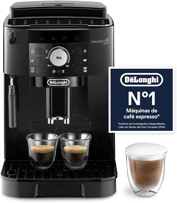 De'Longhi Magnifica S – Superautomatic Coffee Maker 2 Beverages Black