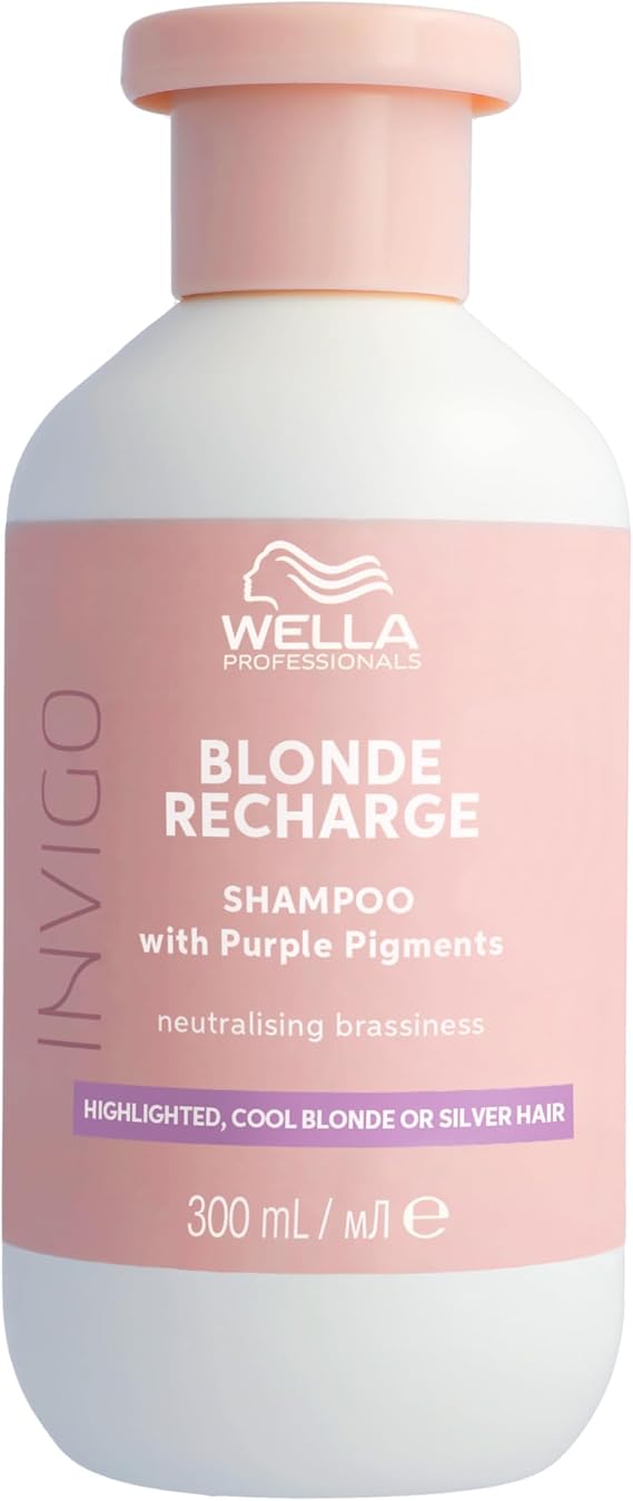 Wella Professionals Invigo Blonde Recharge Cool Blonde Nötrleştirici Mor Şampuan 300 ml