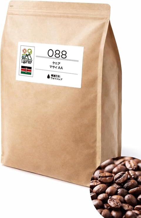 Coffee Beans Kenya Masai AA Order Roasting Selectable Roasting Degree Coffee Coffee Beans Coffee Specialty Coffee DRIP TRIP #088 400g, Medium Roasting
