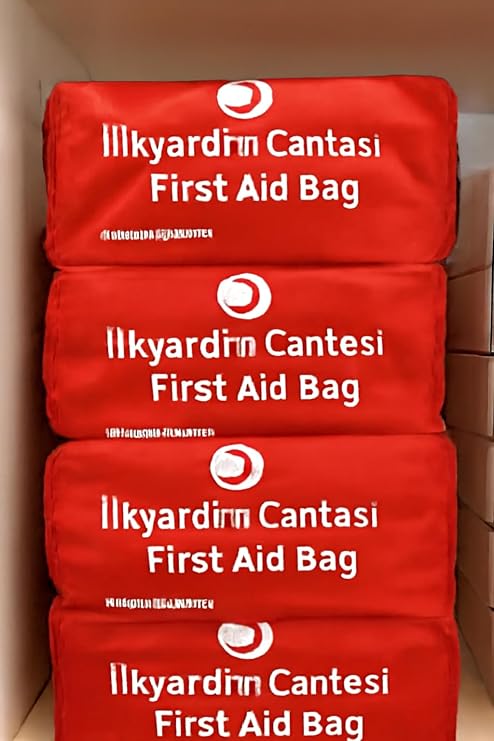 İlk Yardım Çantası, 35 Parça, Araç Ev İş Yeri Acil Müdahale, Yönetmeliğe Uygun, Sargı Bezi, Medikal Boyunluk, Termojel Kompres, Termal Battaniye