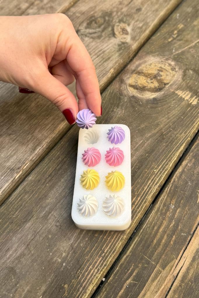 Rufus Concept Meringue Seven Silicone Candle Mold
