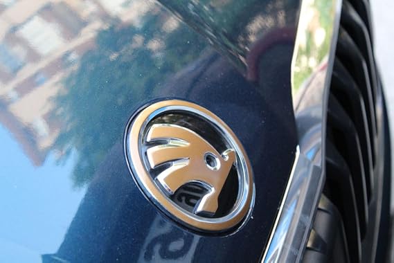 Graficar Design Skoda Scala ile Uyumlu Amblem tampon Sticker Set