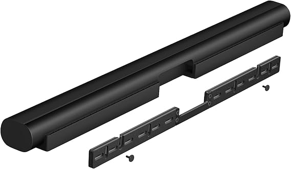 TNP Wall Mount Compatible with Sonos Arc Ultra and Sonos Arc Soundbar - Hidden Floating Soundbar Bracket Under TV, Steel Hanging Mounting Hardware Kit, Easy Install, Black